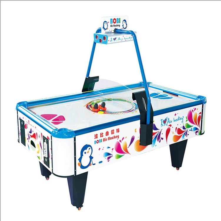 Indoor Münze betrieben 2 Spieler Luxus Air Hockey Tisch für Erwachsene