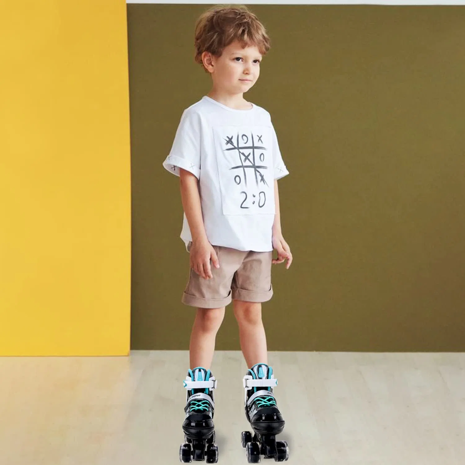 China Manufacture Customized 4 Wheels Kids Roller Skates