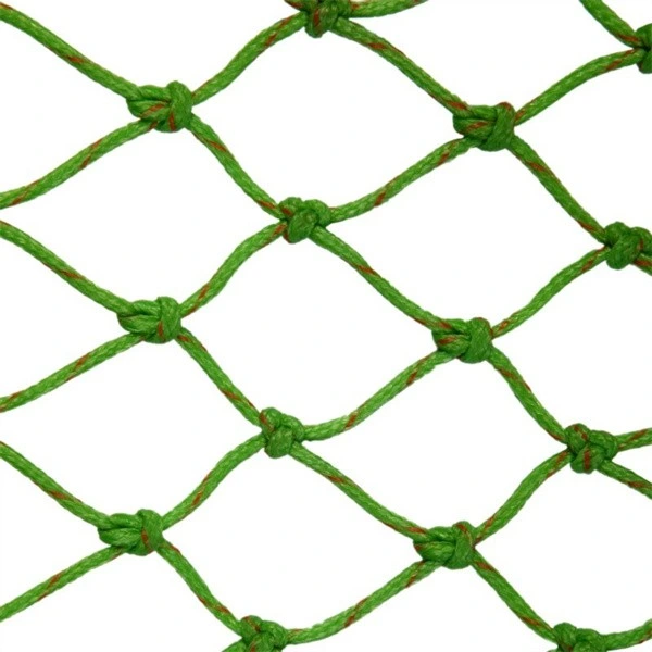 Wholesale/Supplier Multifilament Gray Colour Knotted Fencing Polyethylene Nylon PE Rope Plastic Fishing Net Price