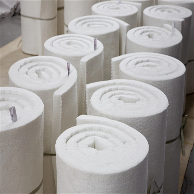 Fireproof High Purity 25mm 50mm Ceramic Fiber Wool Blanket 1260c