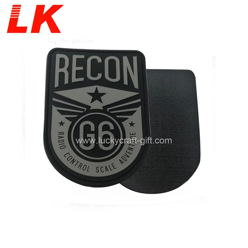 Customized 3D Logo Soft Rubber PVC Label Plastic Silicone Patches Logo