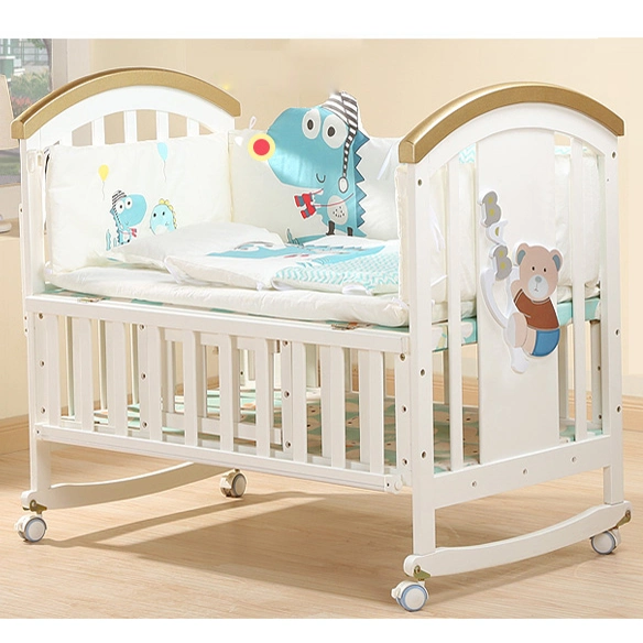 High quality/High cost performance  Hot Sale Wooden Swing Baby Bed Cradle for Newborn Kids