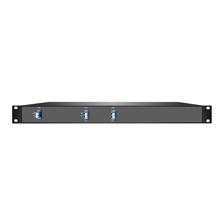 8 Canais OADM DWDM gabinete 1U CH21~60 opcional de comprimento de onda