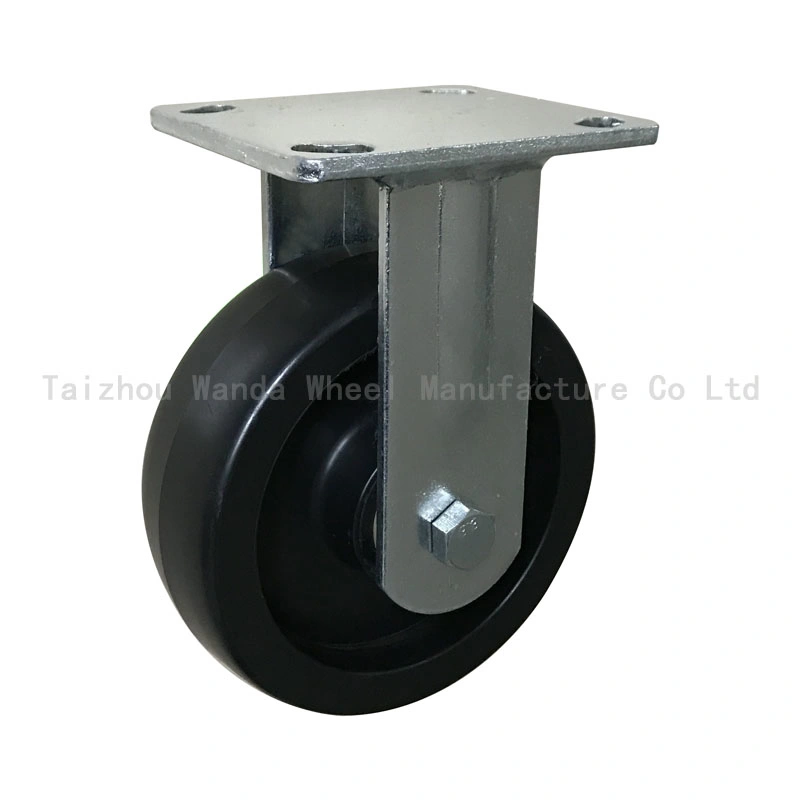 4X2 Black PP Heavy Duty Swivel Caster with Side Brake