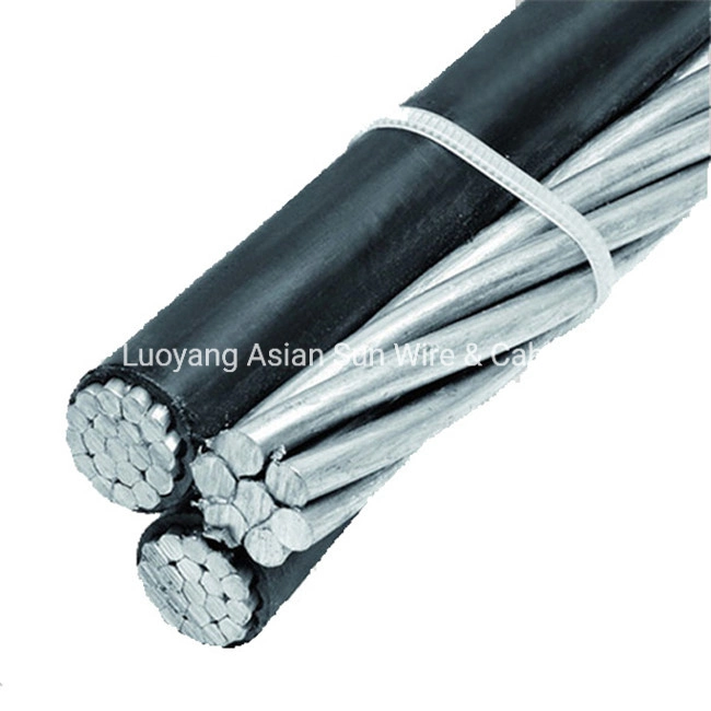 Triplex Service Drop XLPE Insulated 2/0 AWG Aerial Bundled Aluminum Cable