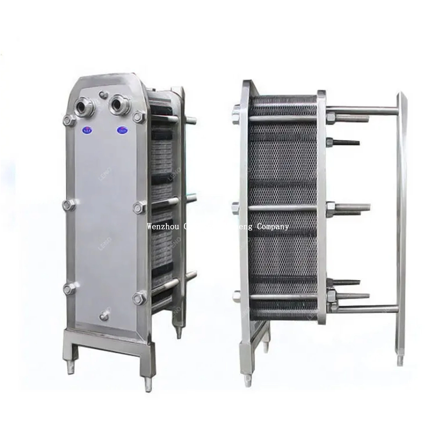 Sanitary Stainless Steel Single Stage Detachable Plate Heat Exchanger for Milk Sterilization