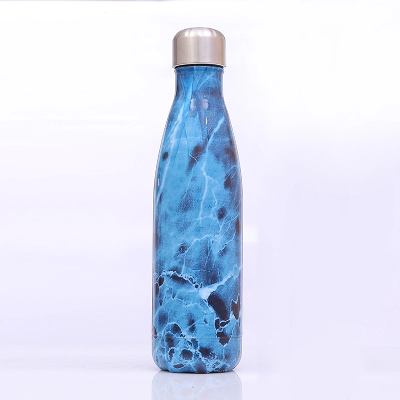 17 oz en gros personnalisé en acier inoxydable bouteille sous vide Sports eau de voyage Flacon avec couvercle