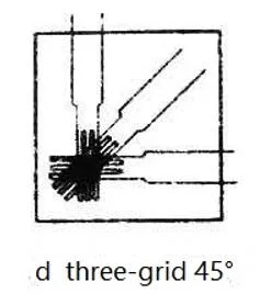 Bf-350-Ca Tri-Element Rosette Strain Gauge