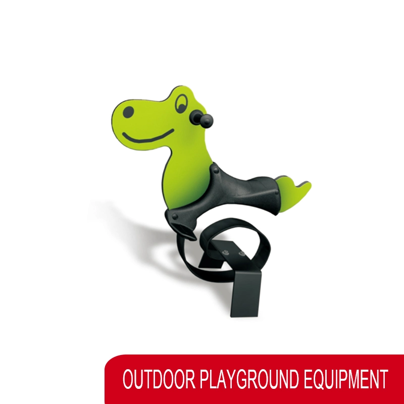 Les enfants Playsets Terrain de jeux intérieur Rocking Horse en plastique de l'équipement de terrain de jeux de plein air