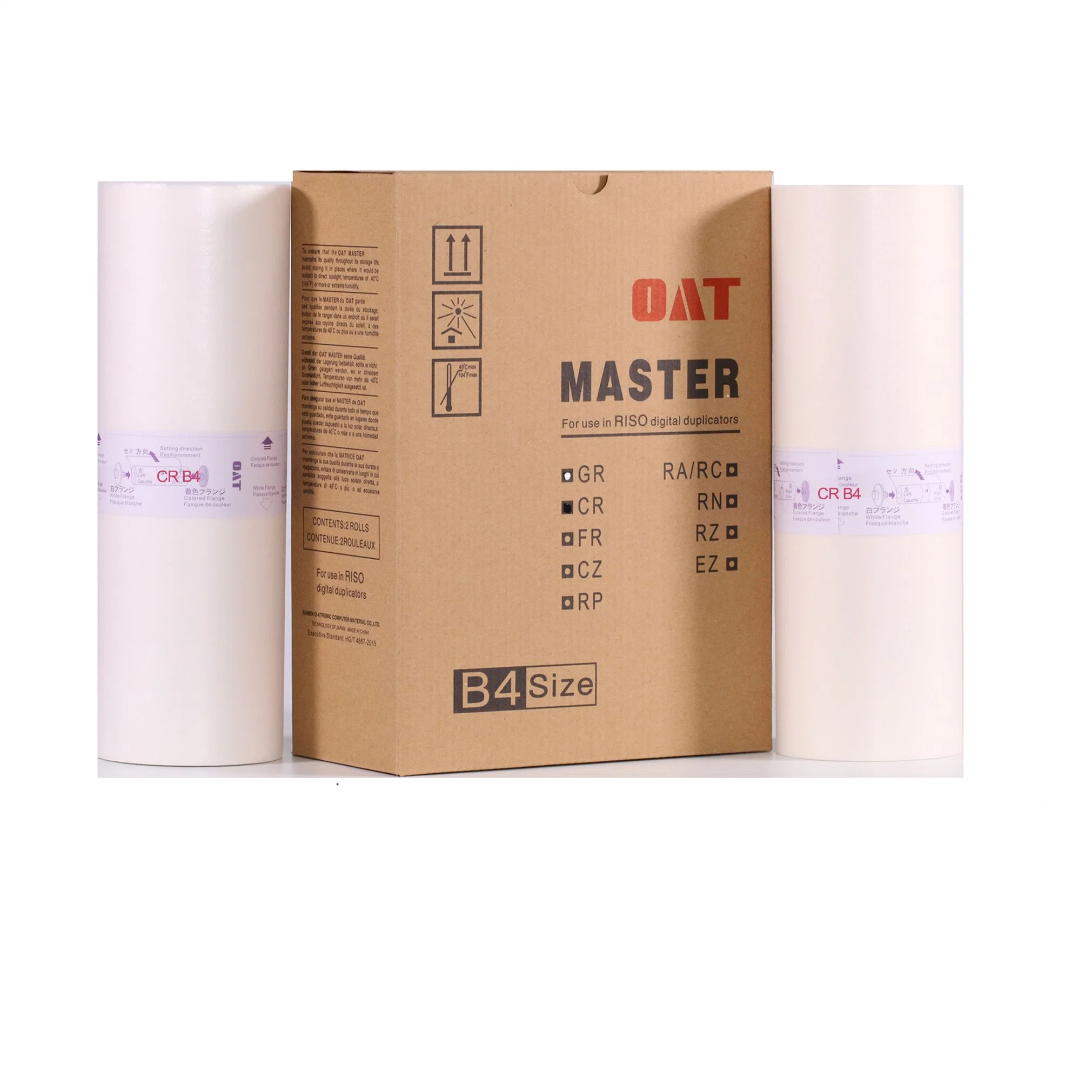 China Digital Duplicator Master Tr/Cr B4 Master Paper Roll