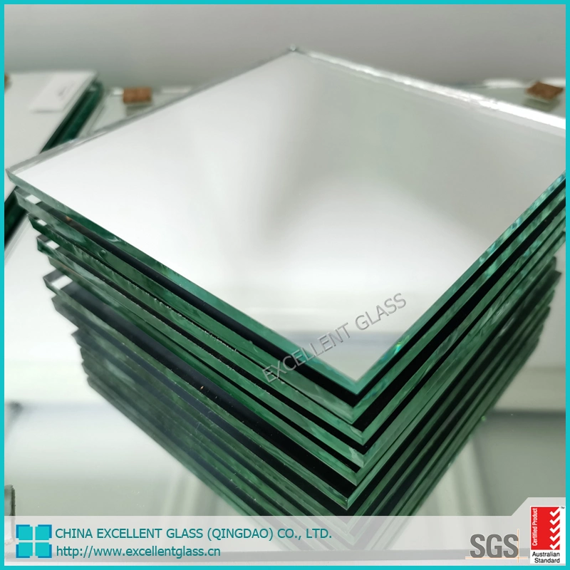 High quality/High cost performance  One Way Silver Mirror Glass Sheet Widely Used in Public Security and Bathroom Decoration Wall Mirror