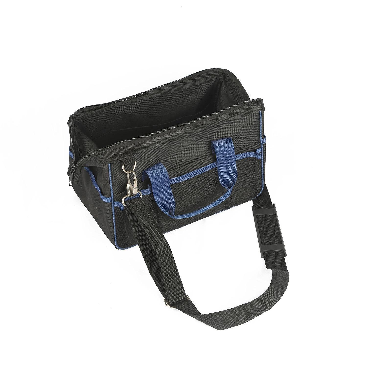 Multi-Pocket Tool Organizer Oxford Cloth Wide Mouth Tool Bag