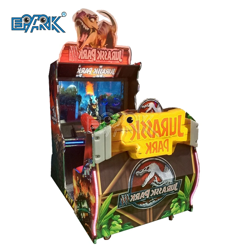 Arcade Centre de divertissement Jeu Jurassic Park Machine de jeu vidéo de tir avec pistolet