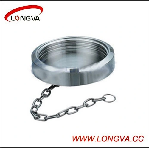 Stainless Steel Sanitary Blind Cap with Chain with Good Quality