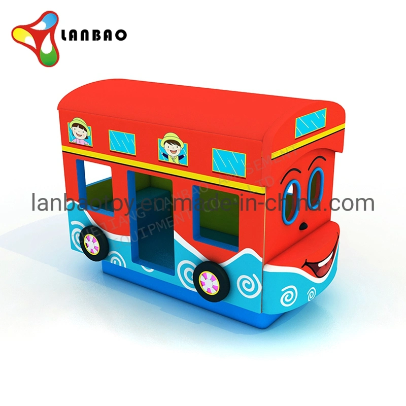 Nuevo diseño de los niños en el interior del parque infantil de diversiones parque de autobuses eléctricos equipos