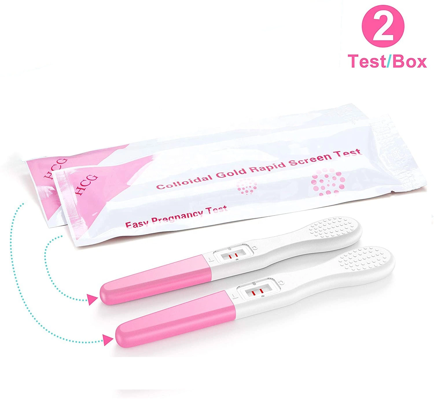 CE Mark HCG Pregnancy Test Cassette Pregnancy Test Card