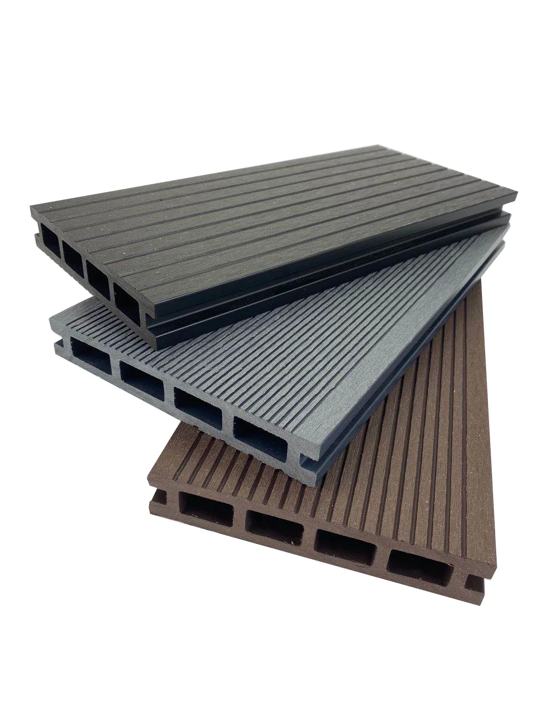 Meilleure vente terrasse WPC matériau bois Composite Decking carte en plastique