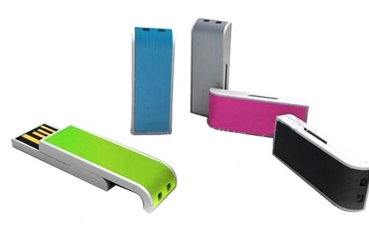 Promotional Customed USB Flash Drive Push Style Slide