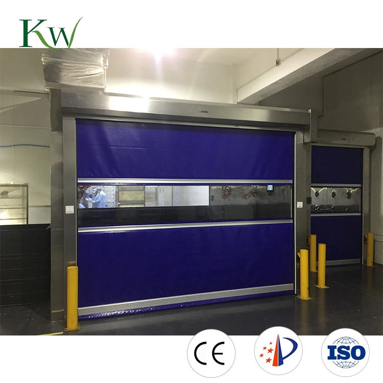 High quality/High cost performance PVC Roller Shutter Door for Food and Pharmaceutical Factory