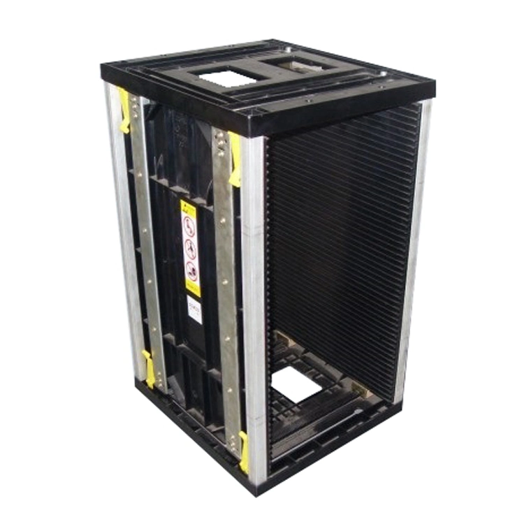 ESD antistatique en acier inoxydable Magazine Rack de stockage