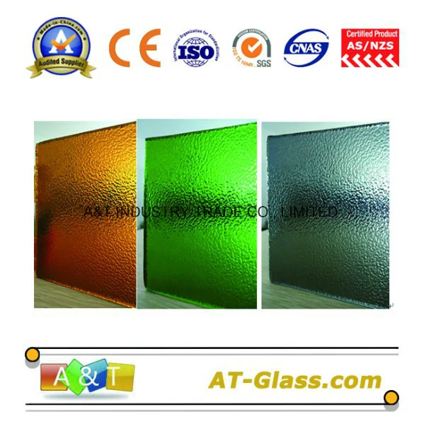 3~8mm Patterned Glass/ (Tempered Grade) Used for Window, Furniture, etc