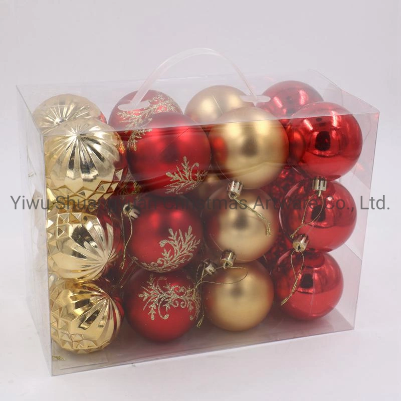 New Design Christmas Ball for Holiday Wedding Party Decoration Supplies Hook Ornament Craft Gifts