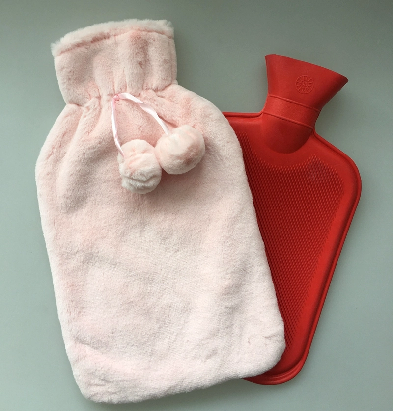Soft Plush Cover and BS 1970: 2012 Quality Rubber Hot Water Bottle