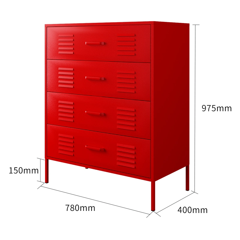 В гостиной груди ящиками дизайн дешевые металлические материалы 4 выдвижной ящик для дома для защиты грудной клетки
