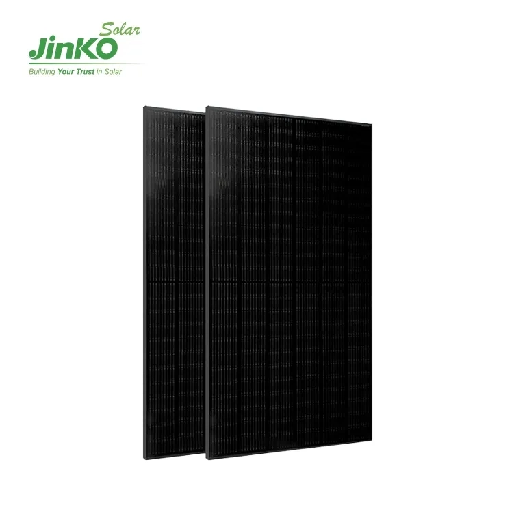 En Stock Jinko Tiger Neo N-Type todos Negro Solar Panel 420W módulo fotovoltaico solar monocrystallina para sistema solar