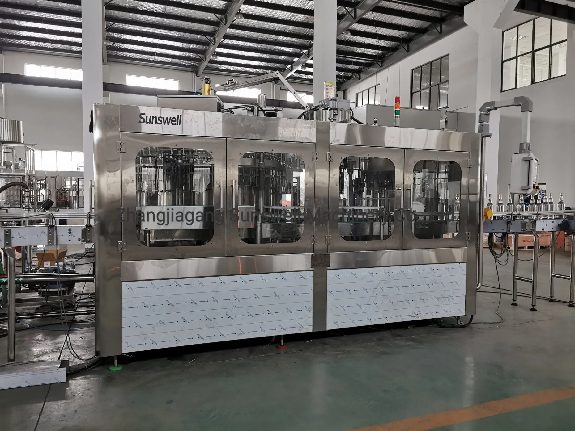 High quality/High cost performance Multi-Head Glass Bottle Beverage Water Bottling Liquid Water Filling Machine