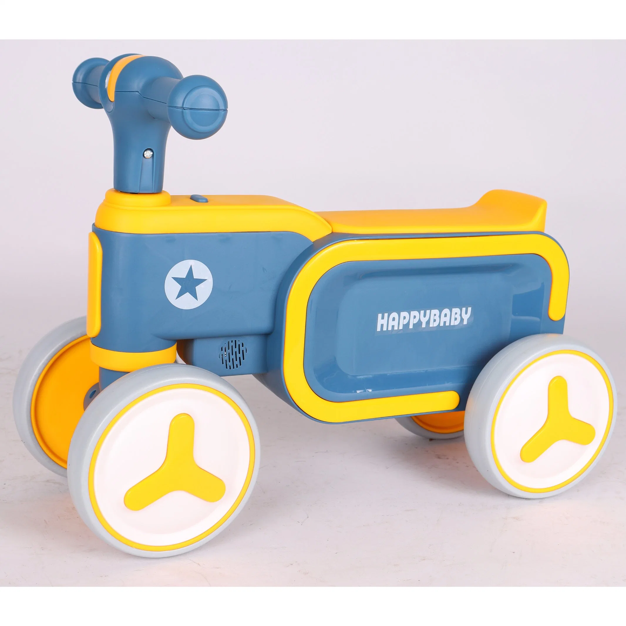 Kids Balance Bike No-Pedal Cute Cool Balance Bike, Swing Car for Lovely Baby, Children Balance Bicycle