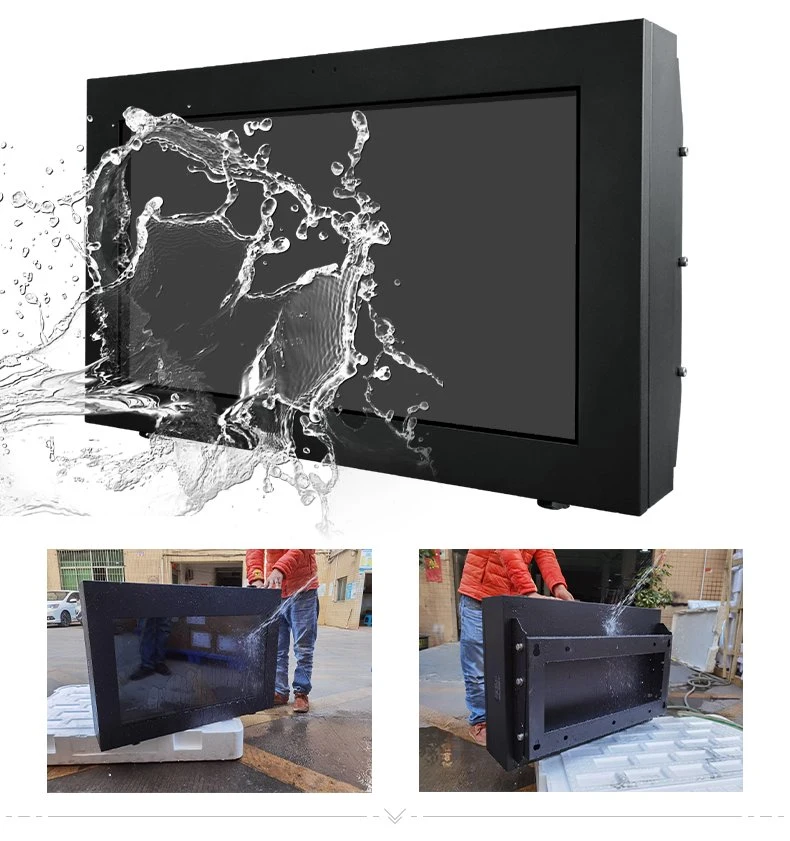 32inch LCD Multi-Touchscreen-Outdoor-Werbung Kiosk IP55 Wand Befestigen Sie wasserdichte Digital Signage und Displays