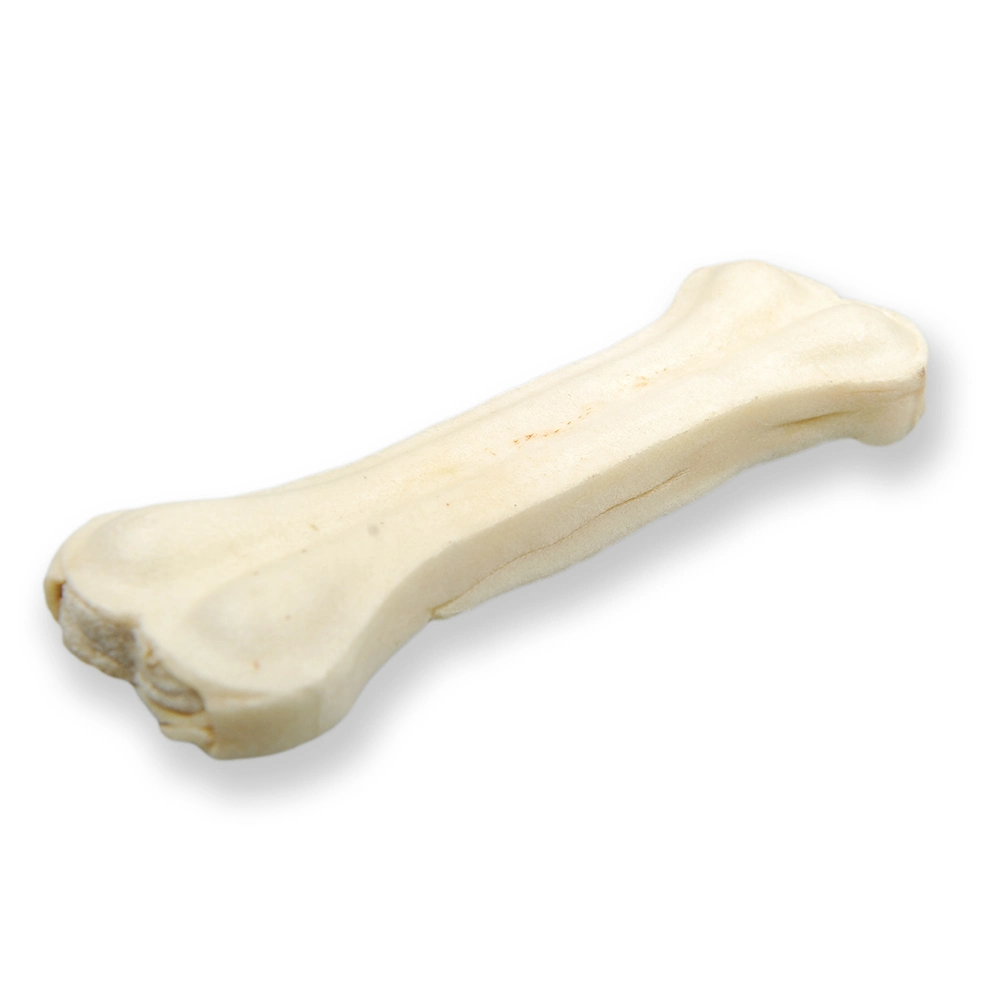 Le Pet Premium Dog mâche White Rawhide enfoncé les os de tailles différentes pour chien