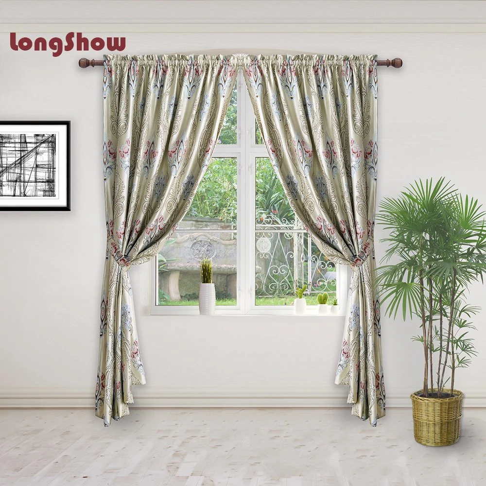 Flowers Printed Premium Luxury Curtains for Home, Hotel