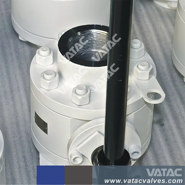 API 6D Floating Ball Valve with Threaded Nptf