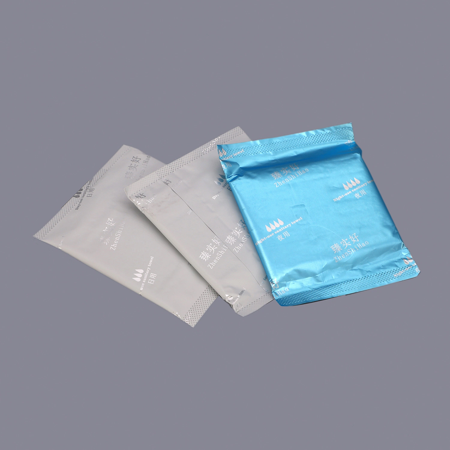 Aluminum Foil Packing Sanitary Napkins Anion Sanitary Pads in Bulk Packing to Korean