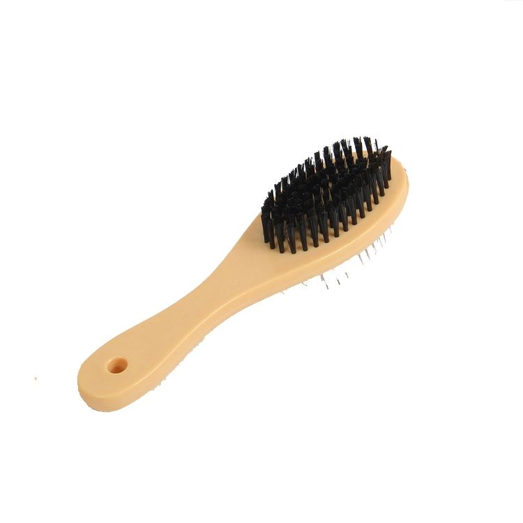 Factory Wholesale/Supplier Pet Wire Grooming Brush Metal Long Pin Slicker Brush for Dogs and Cats