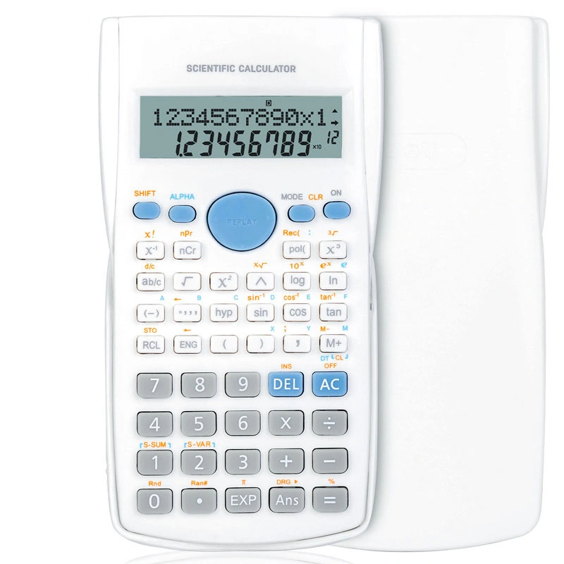 Calculatrice scientifique fonction Double bouton batterie ordinateur multifonction pour l'université Étudiants