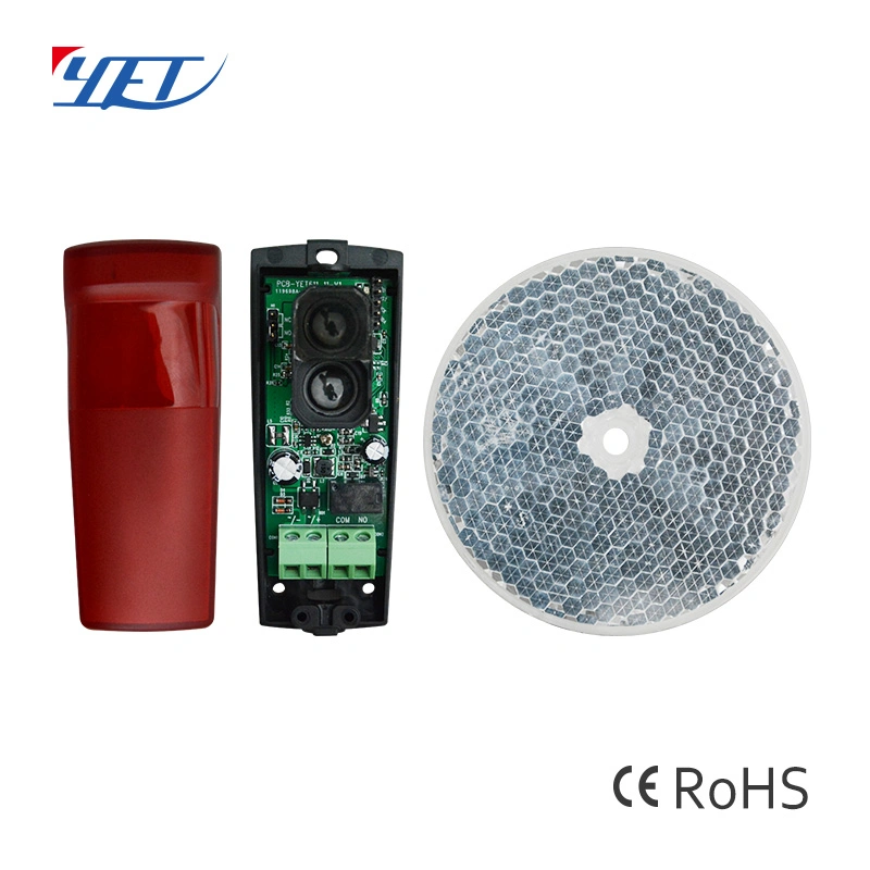 Yet611 Wireless Infrared Photocell Sensor with Mirror for Automatic Door