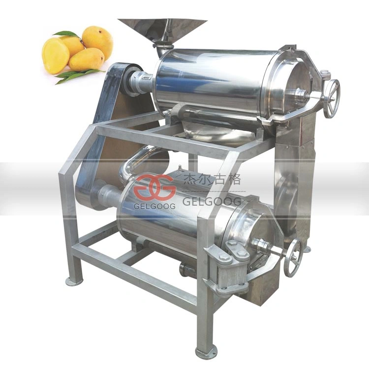 Stainless Steel Fruit Pulp Making Machine Pulper Small Scale Mango Processing Plant