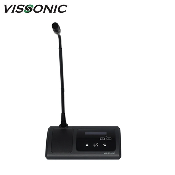 Vissonic Conference System Wireless Microphone with Multi-Frequency Self-Adjustment Technology