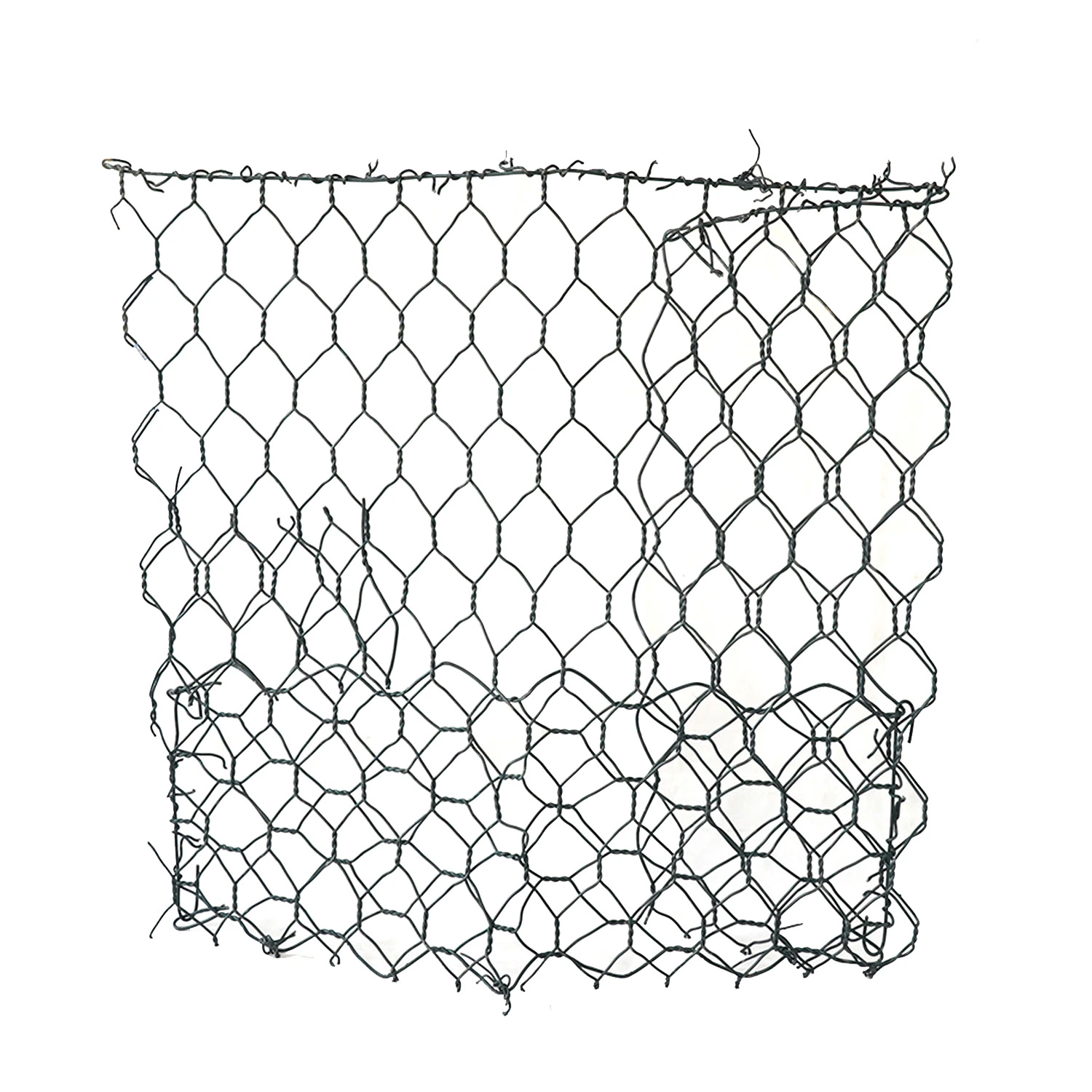 Gabion Wire Mesh Box PVC Coated Gabion Walls for Stones