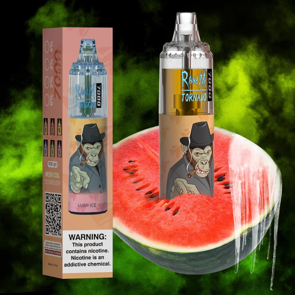 Оптовая торговля я Vape аккумулятор одноразовые E к прикуривателю Fumot Randm Tornado 7000 Puffs Vape оптовой E прикуриватель первого ряда сидений