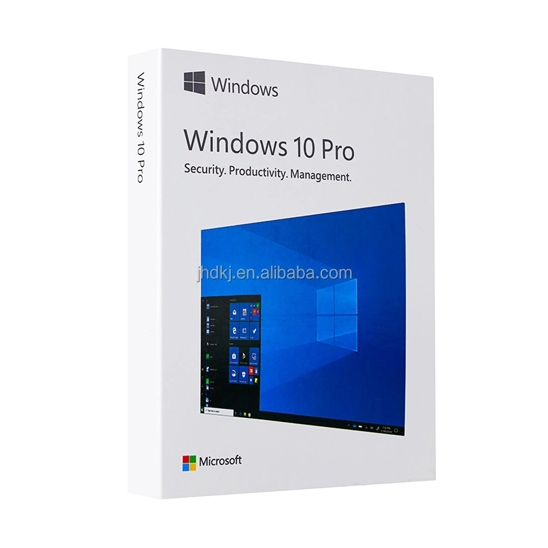 Windows 10 Professional 32 bits 64 bits, una unidad flash USB Windows 10 PRO USB Caja de venta