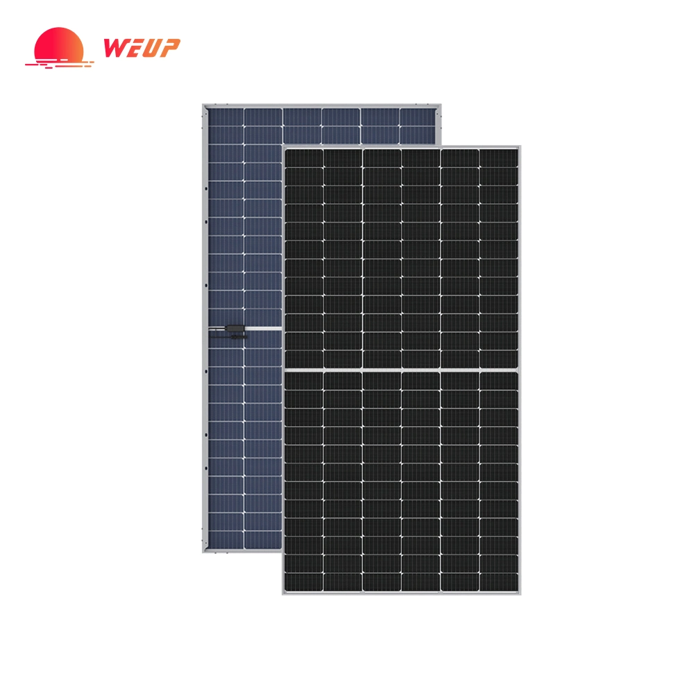 550W Bifacial DIY Solar Panels for Photovoltaic System