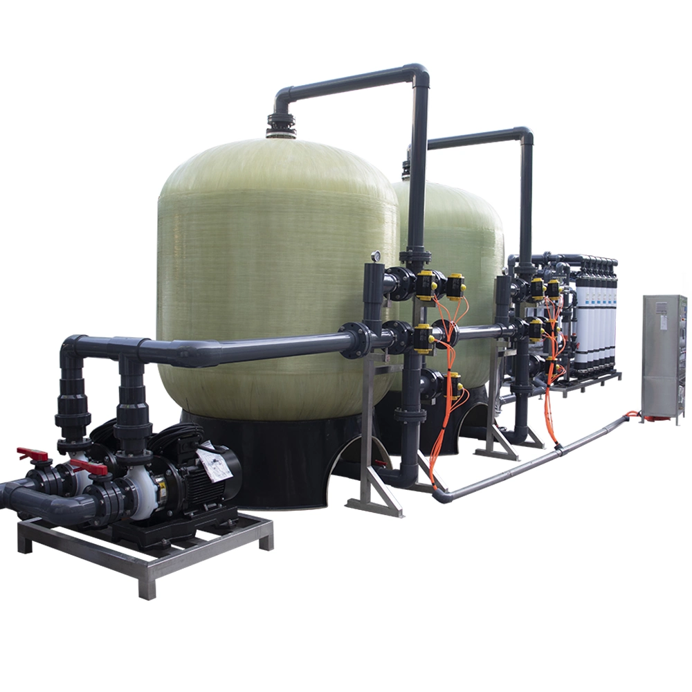 30000L/H Ultrafiltrated Water Ultrafiltration New Membrane Process Used in Water Treatment