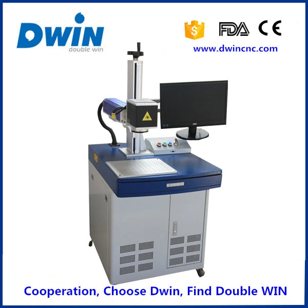 20W 30W 50W Fiber Laser Marking Machine for Metal/ Plastic Cup/ Phonecase /Bearing/PVC