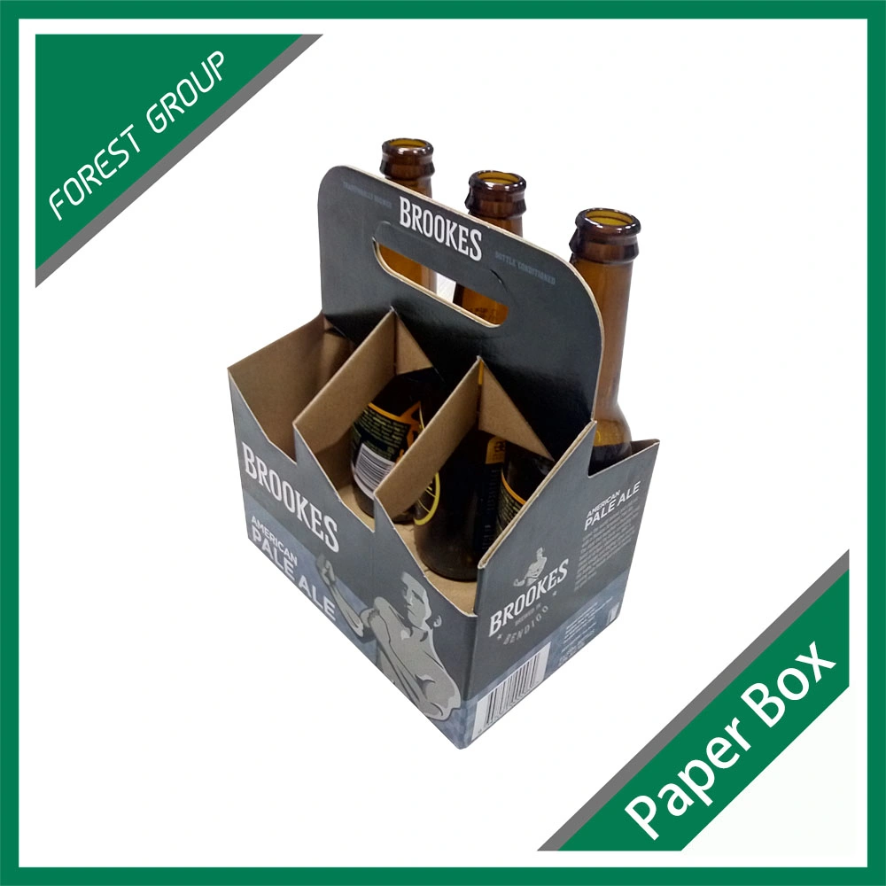 Paper Packing Holder for 6 Bottle Beer (fp6070)