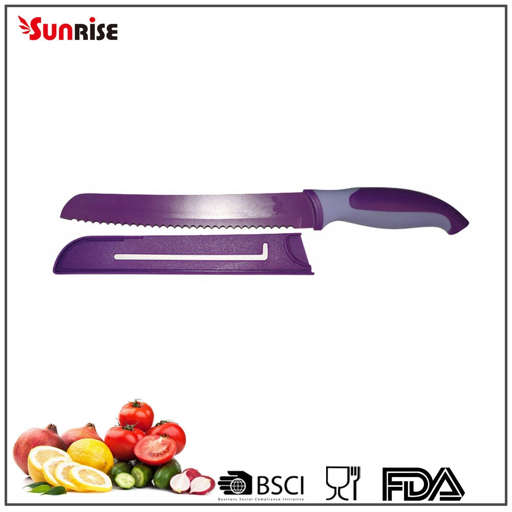 5 Inch Non-Stick Coating Utility Kitchen Knife with PP Sheath (KSK905)