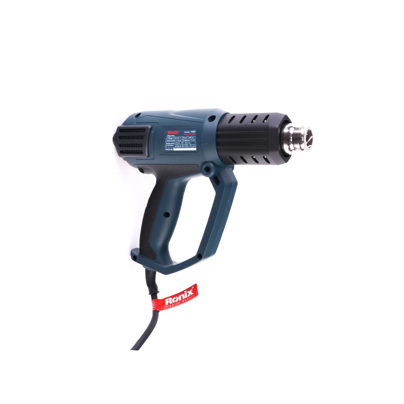Ronix Model 1101 2000W Quick Temperature Adjustment Electric Hot Air Gun for Shrink Wrap Plastic Welding Heat Gun